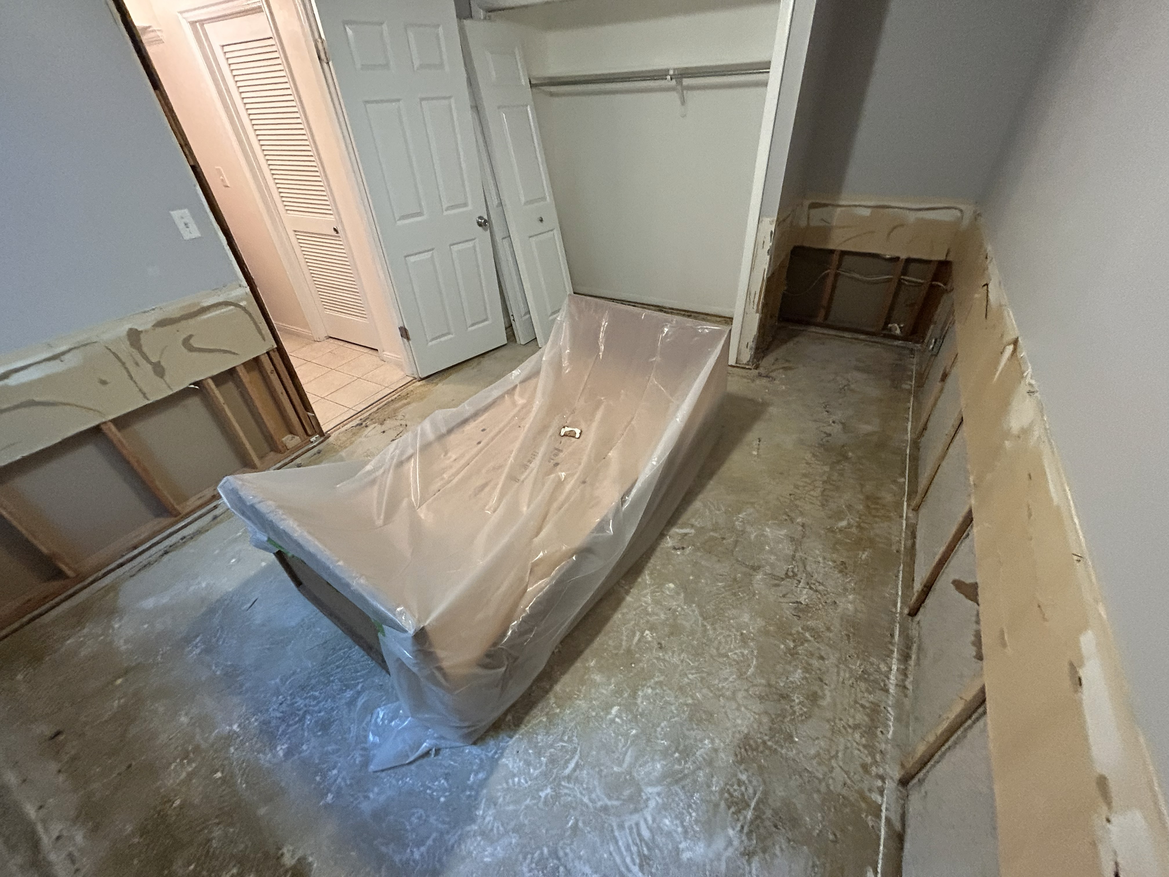 Professional restoration work